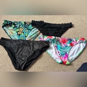 4 random bikini bottoms